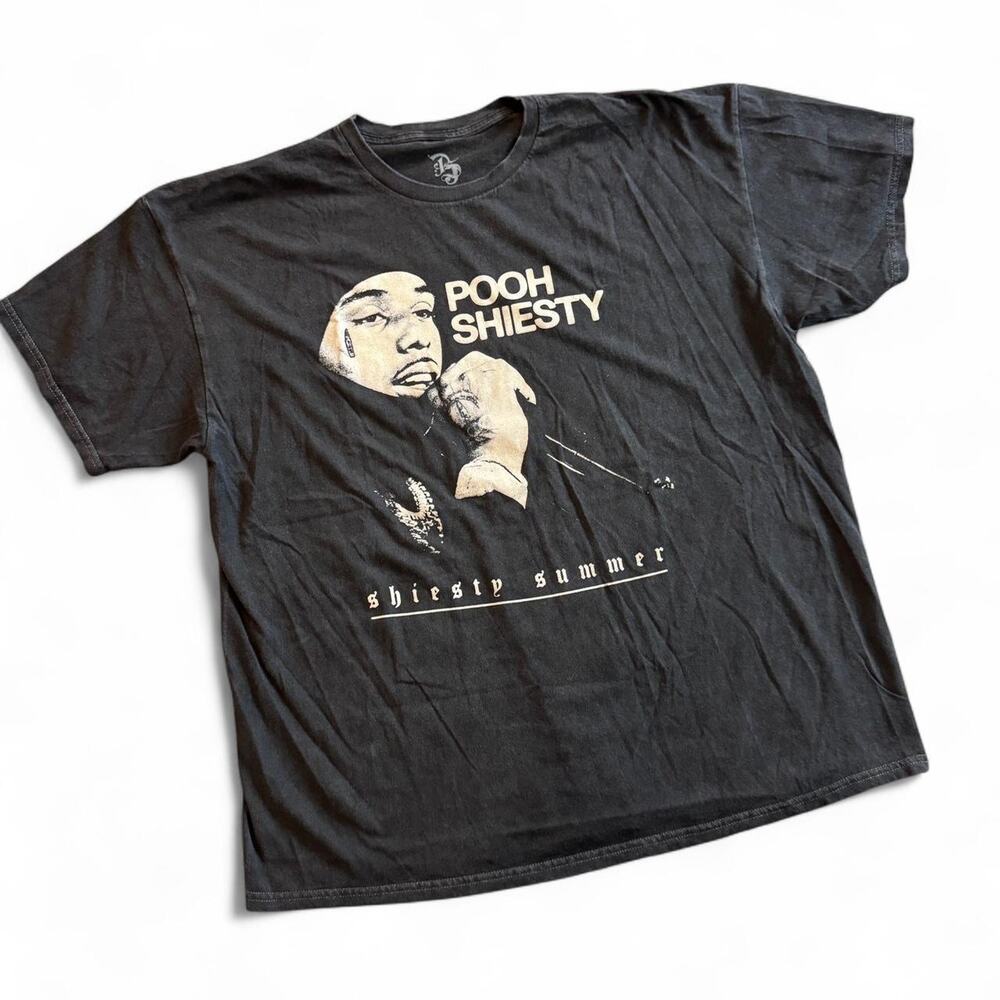 Graphic Band Tee- Pooh Sheisty